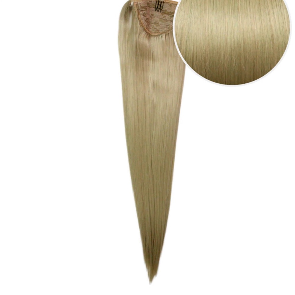 Bellami faux wrap 160g 20” ash blonde